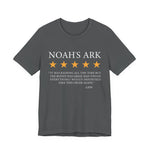 Noah’s Ark Review by a Lion T-Shirt