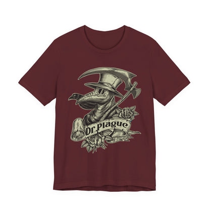 Plague Doctor Roses T-Shirt