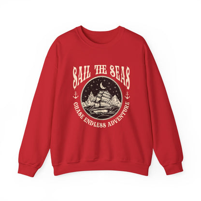 Sail The Seas Chase Endless Adventure Sweatshirt