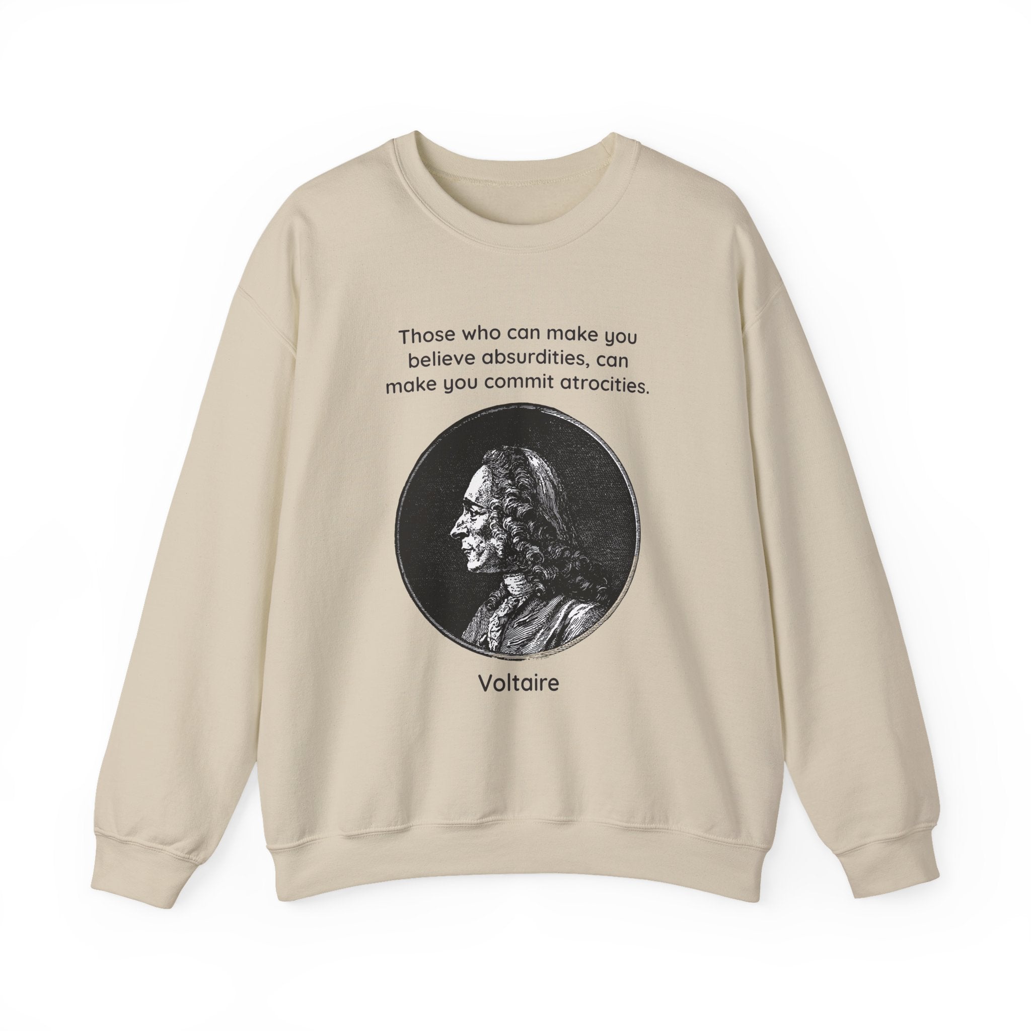 Voltaire Absurdities Sweatshirt