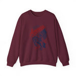 Land Of The Free Bucking Horse Rodeo Sweatshirt