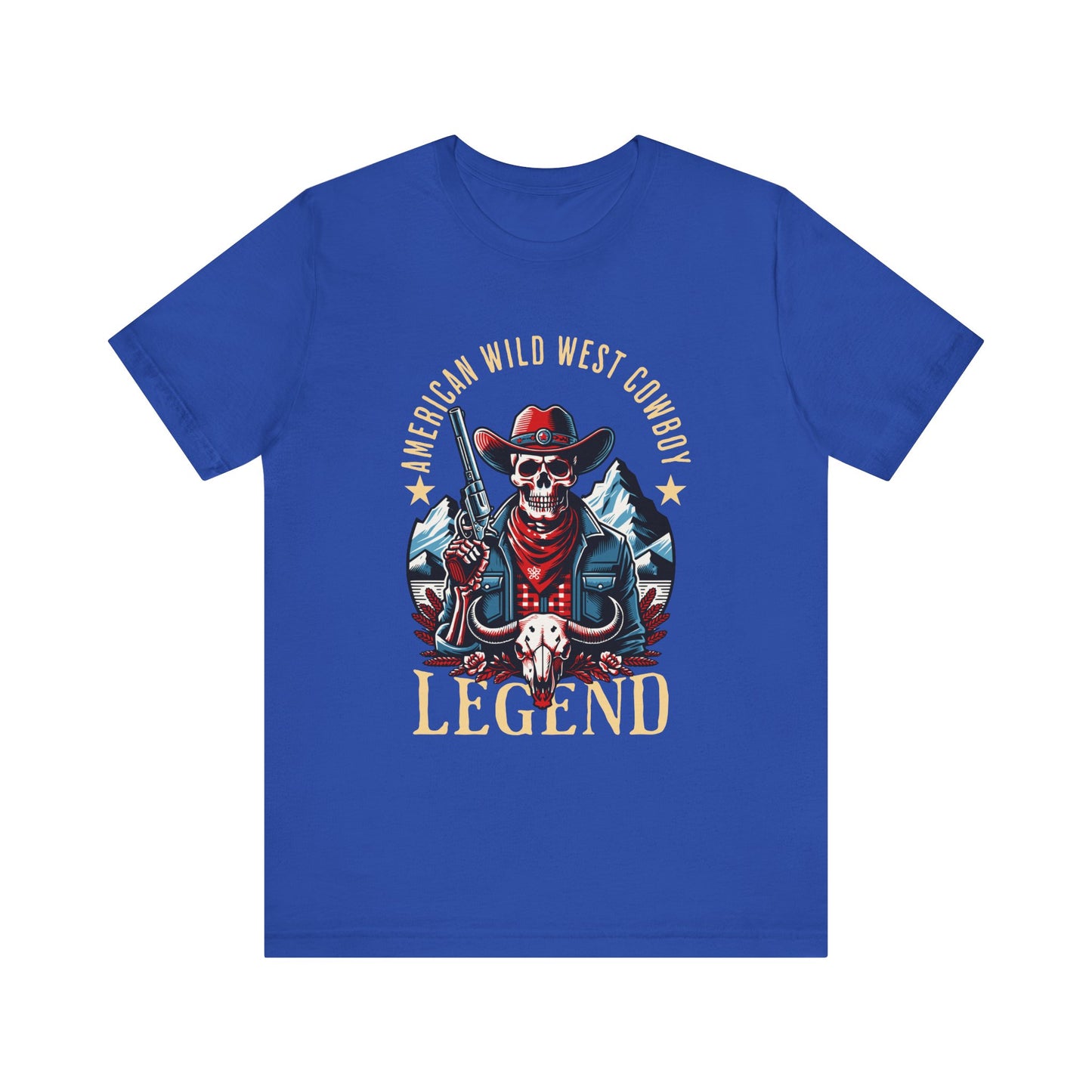 American Wild West Cowboy Legend T-Shirt