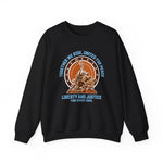 Together We Rise United For Peace Retro American Sweatshirt