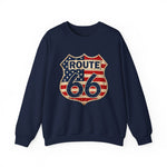 Route 66 Flag Sweatshirt