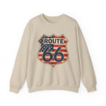 Route 66 Flag Sweatshirt