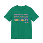 The history of all hitherto existing T-Shirt
