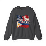 Half American Half Filipino Sweatshirt