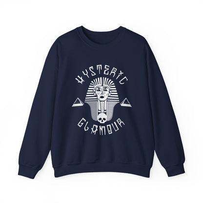 Classic White Crewneck Sweatshirt — Minimal Blank Design