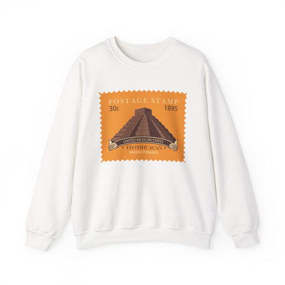 Teotihuacan Mayan Pyramid Sweatshirt