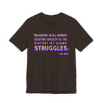 The history of all hitherto existing T-Shirt