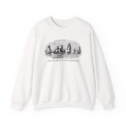 The Ocean is My Compass Sweatshirt