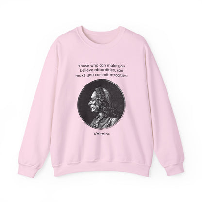 Voltaire Absurdities Sweatshirt