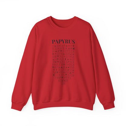 Papyrus Hieroglyphs Sweatshirt