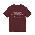 Roman Walks Into a Bar T‑Shirt
