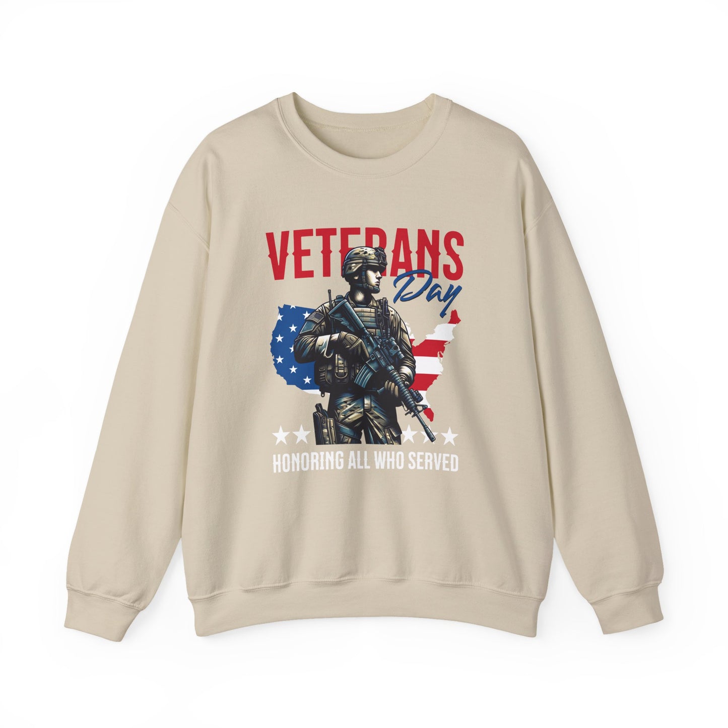 Veterans Day Honoring All Who Served Sweatshirt