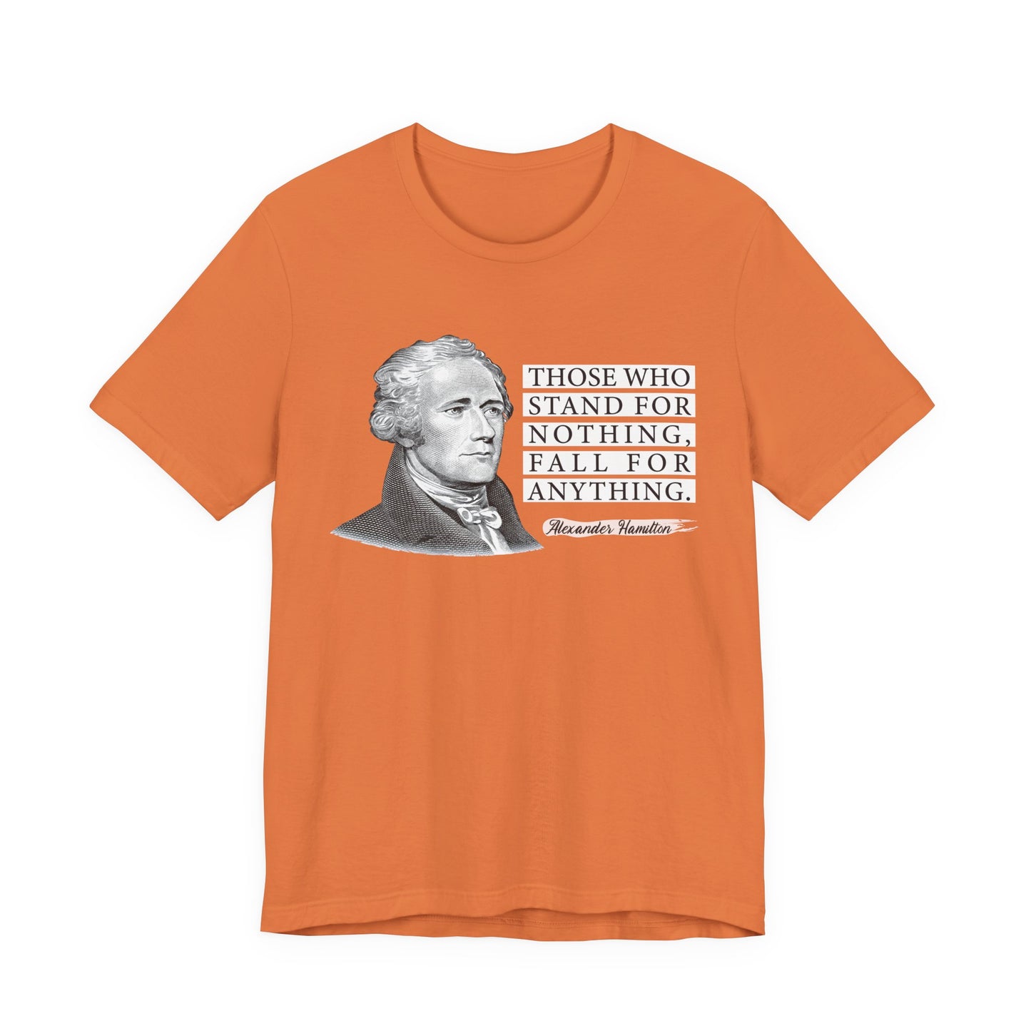 Those who stand for nothing T‑Shirt