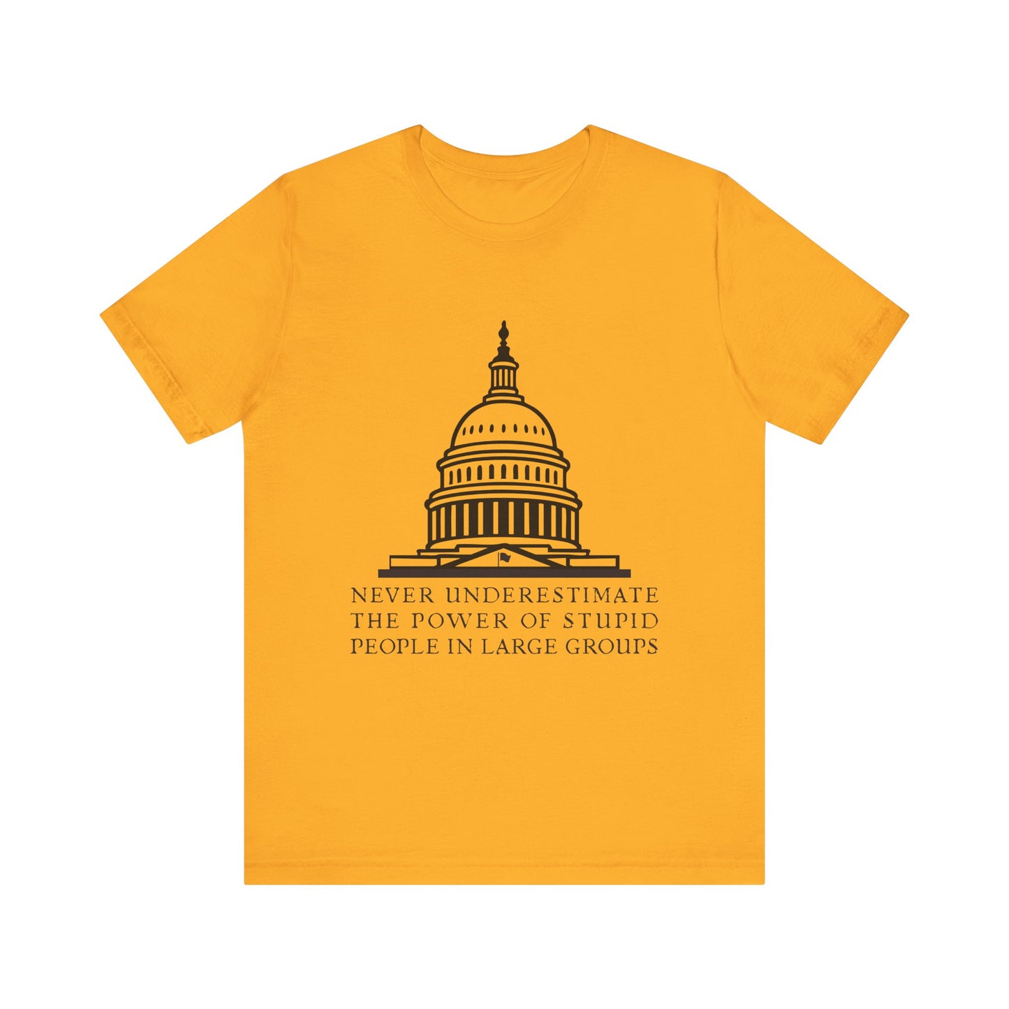 Stupid People In Large Groups T-Shirt