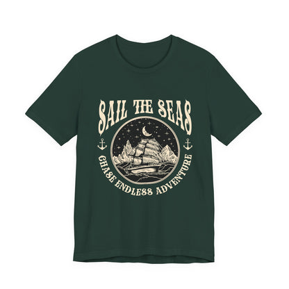 Sail The Seas Chase Endless Adventure T-Shirt