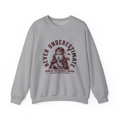 Cherokee woman native American Sweatshirts