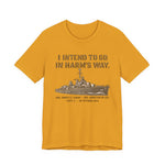 USS Johnston In Harms WayT-Shirt