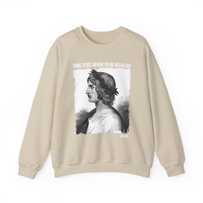 Time flies never to be recalled, Virgil Sweatshirt