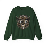 Skull Top Hat Steampunk Sweatshirt