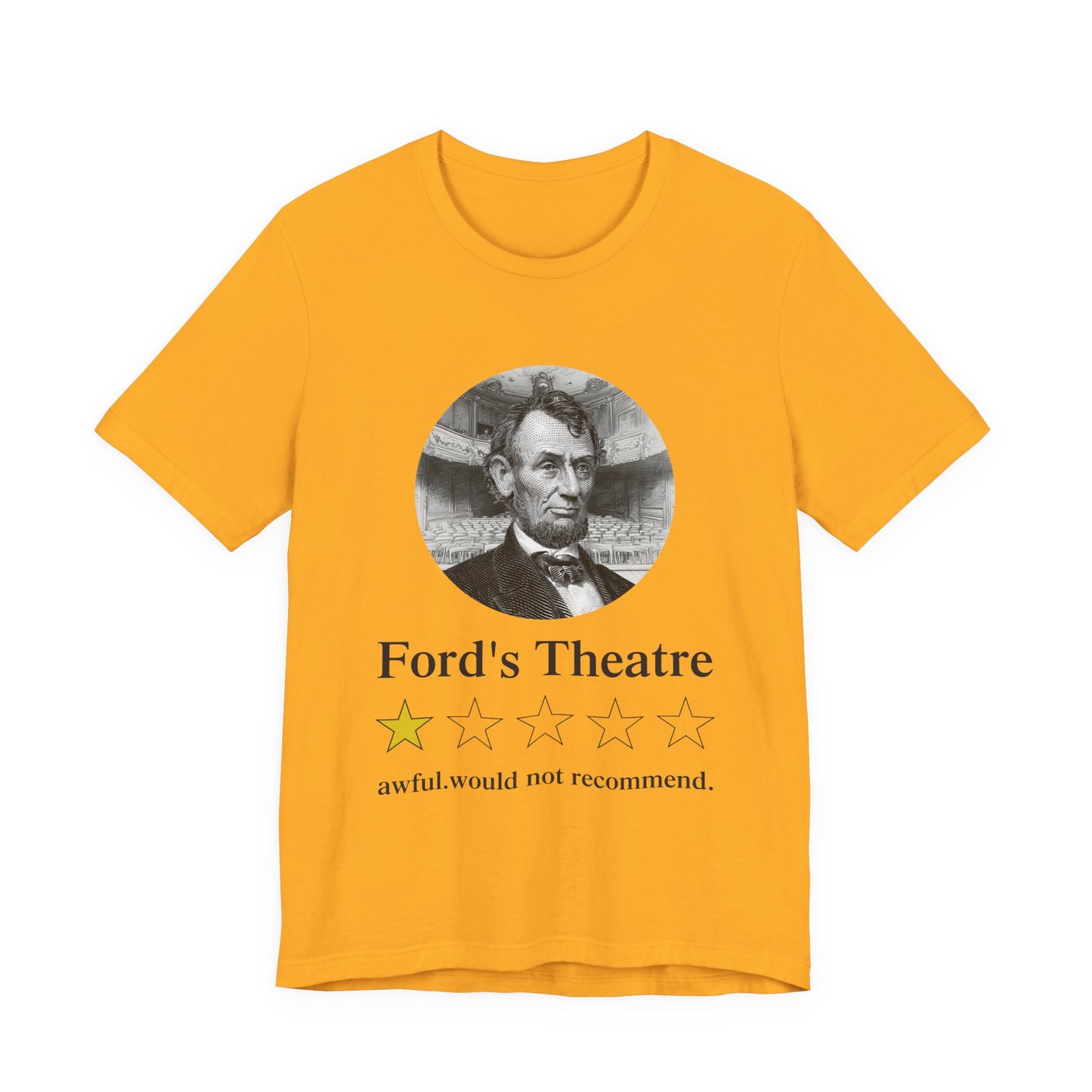Lincoln One Star Review T-Shirt