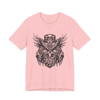 Steampunk Owl  Retro T-Shirt