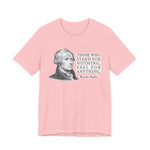 Those who stand for nothing T‑Shirt