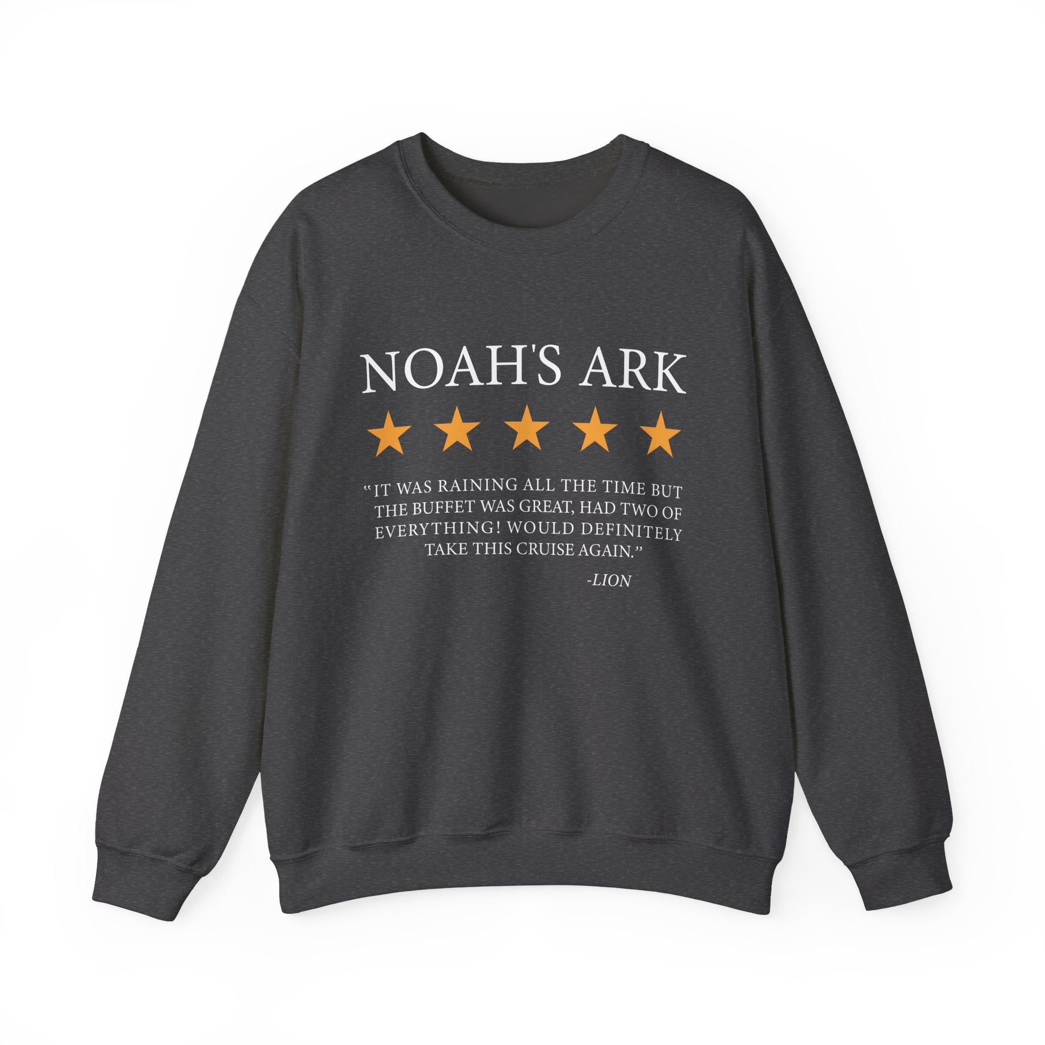 Noah’s Ark Review by a Lion Sweatshirts