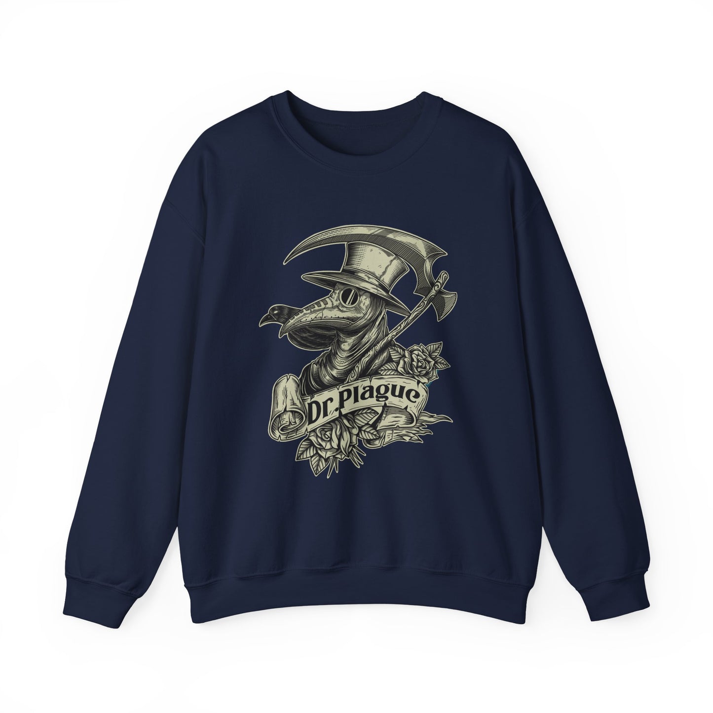 Plague Doctor Roses Sweatshirt