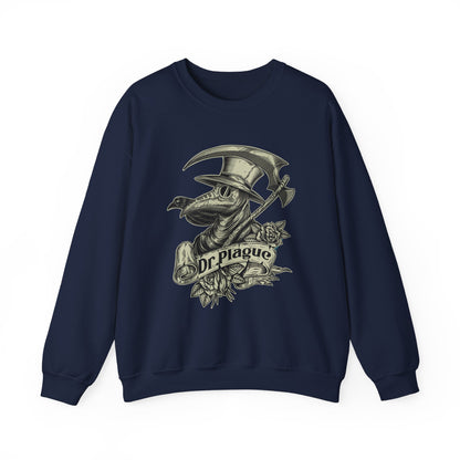 Plague Doctor Roses Sweatshirt
