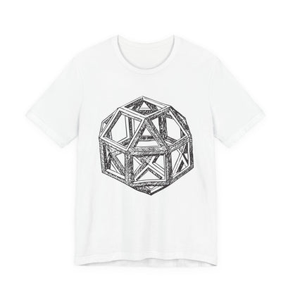 Rhombicuboctahedron Leonardo Da Vinci  T-Shirt