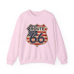 Route 66 Flag Sweatshirt