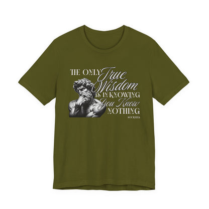 True Wisdom Socrates T-Shirt