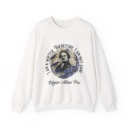 I am a writer there for, I am not Sane Sweatshirts