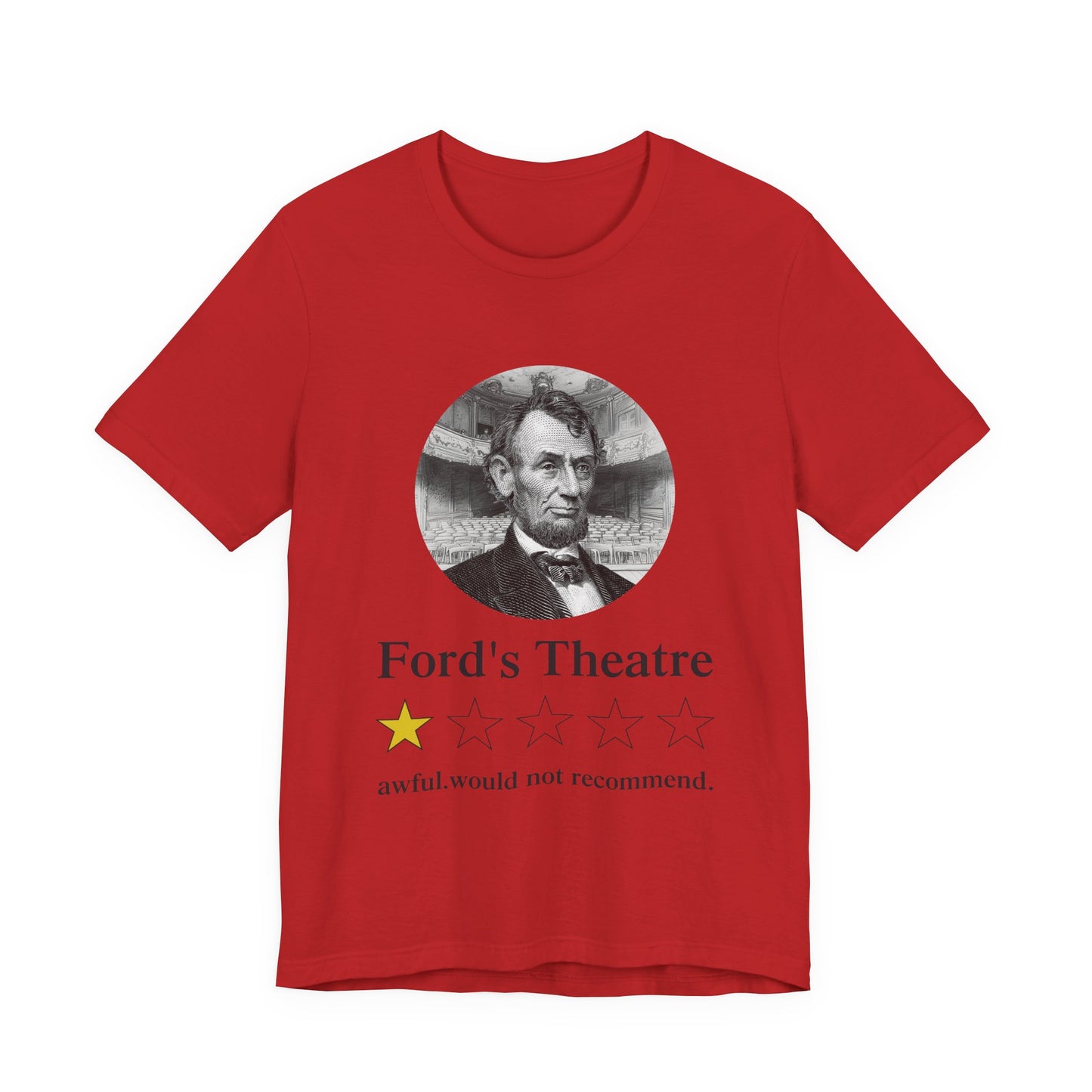 Lincoln One Star Review T-Shirt