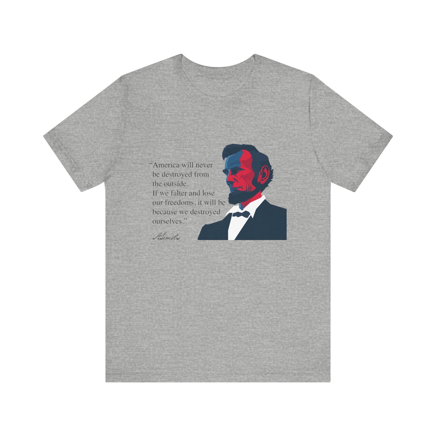 America will never be destroyed from the outside T-Shirt
