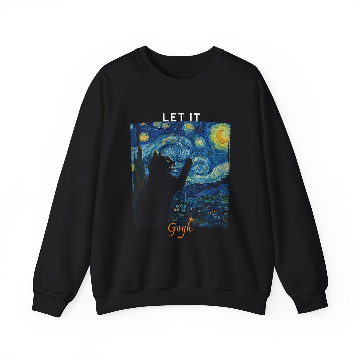Van Gogh Starry Night Let It Gogh Sweatshirt