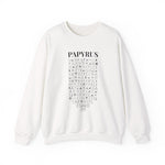 Papyrus Hieroglyphs Sweatshirt