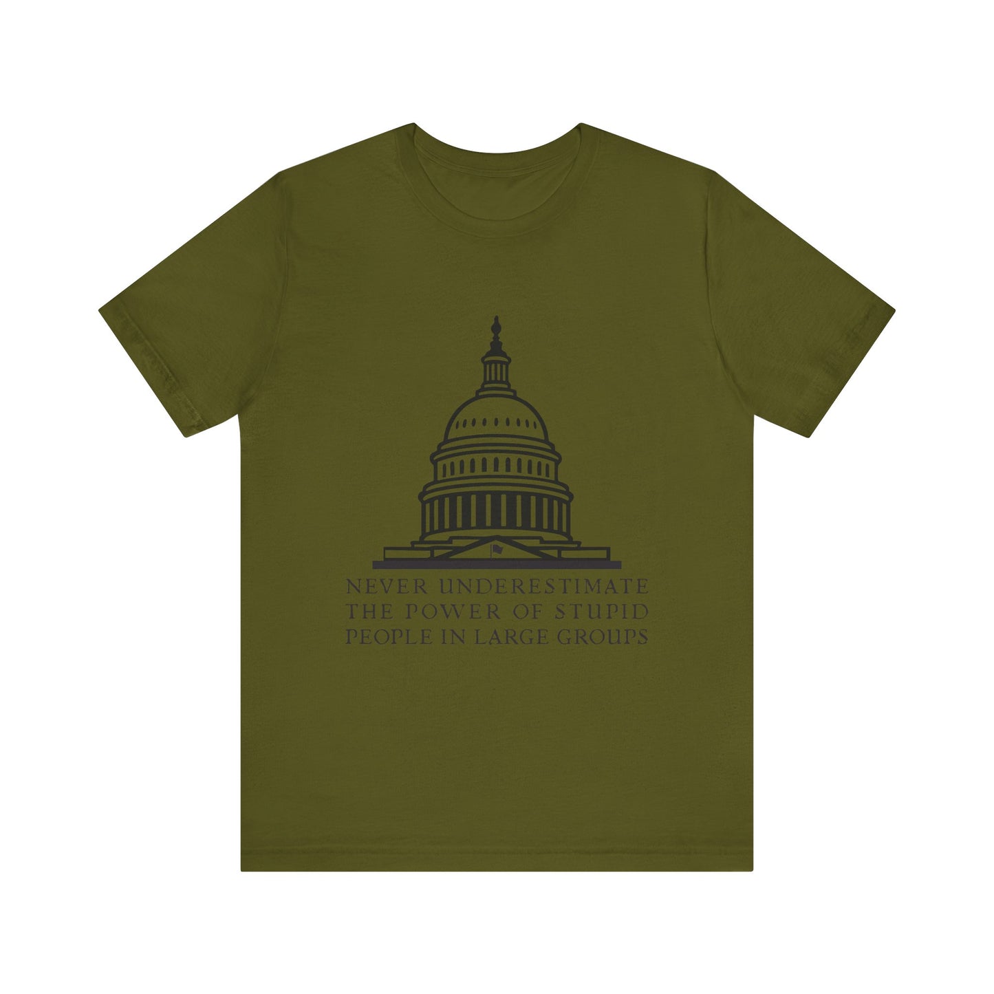 Stupid People In Large Groups T-Shirt