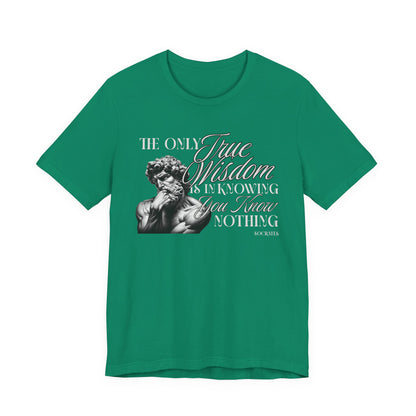 True Wisdom Socrates T-Shirt