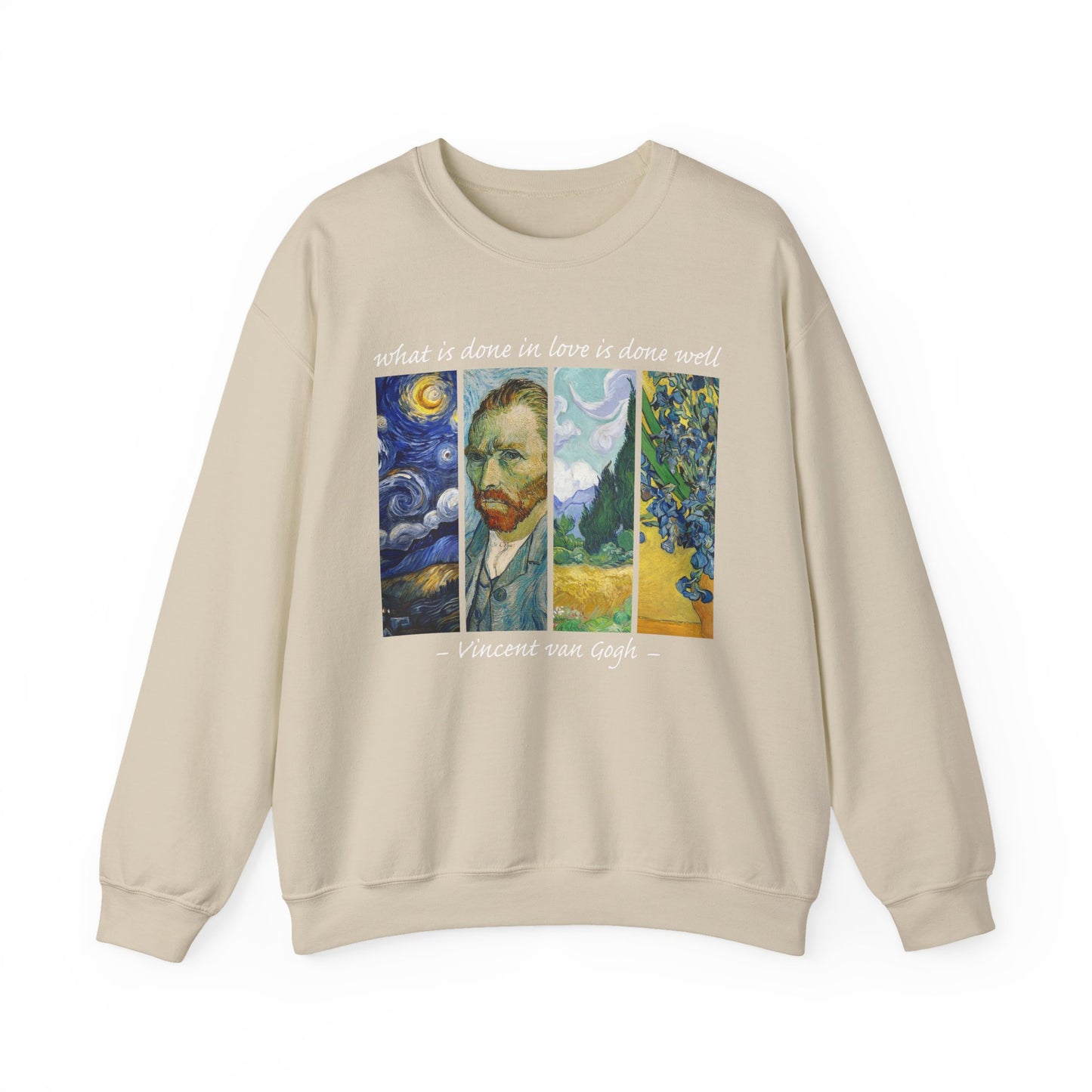 What is done Van Gogh Sweatshirt