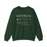 Waterloo Review by Napoleon Bonaparte Sweatshirt