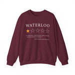 Waterloo Review by Napoleon Bonaparte Sweatshirt