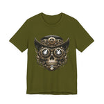 Skull Top Hat Steampunk T-Shirt