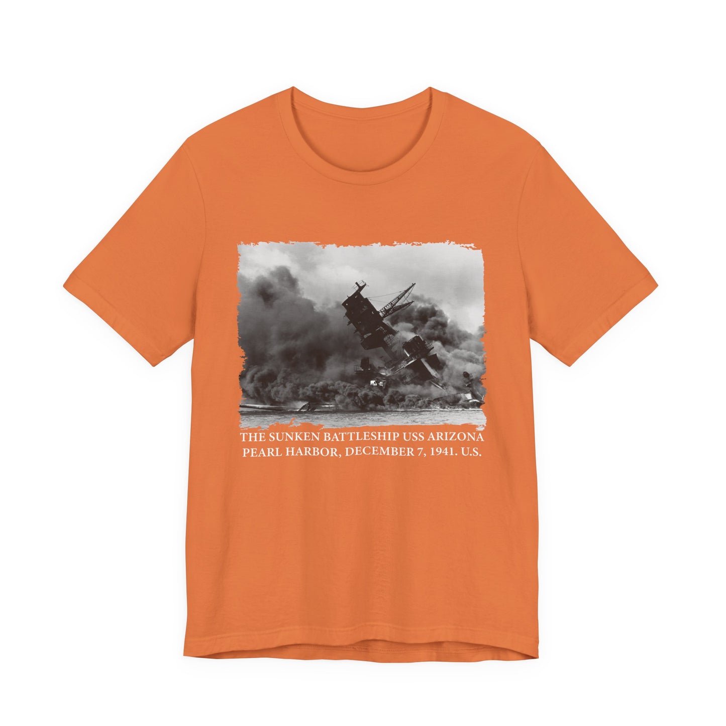 The sunken battleship USS Arizona Pearl Harbor T-Shirt