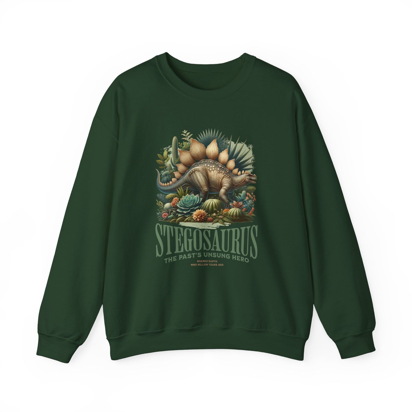 Stegosaurus Dinosaur Prehistoric Nature Animal Sweatshirt