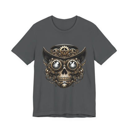 Skull Top Hat Steampunk T-Shirt