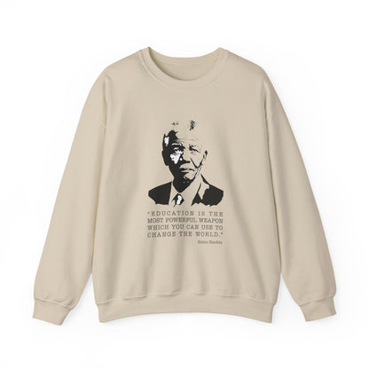 Education is the most powerful weapon Sweatshirts